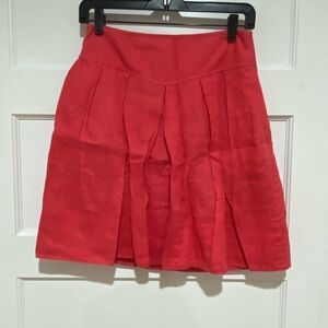 Elegant Red Women's Skirt